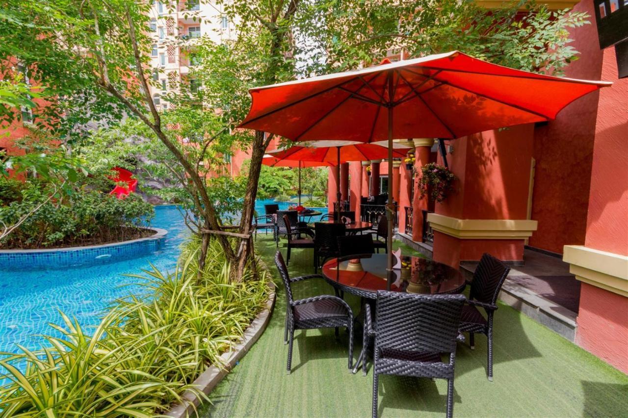 Seven Seas Resort Pattaya By Justin Pantai Jomtien Luaran gambar